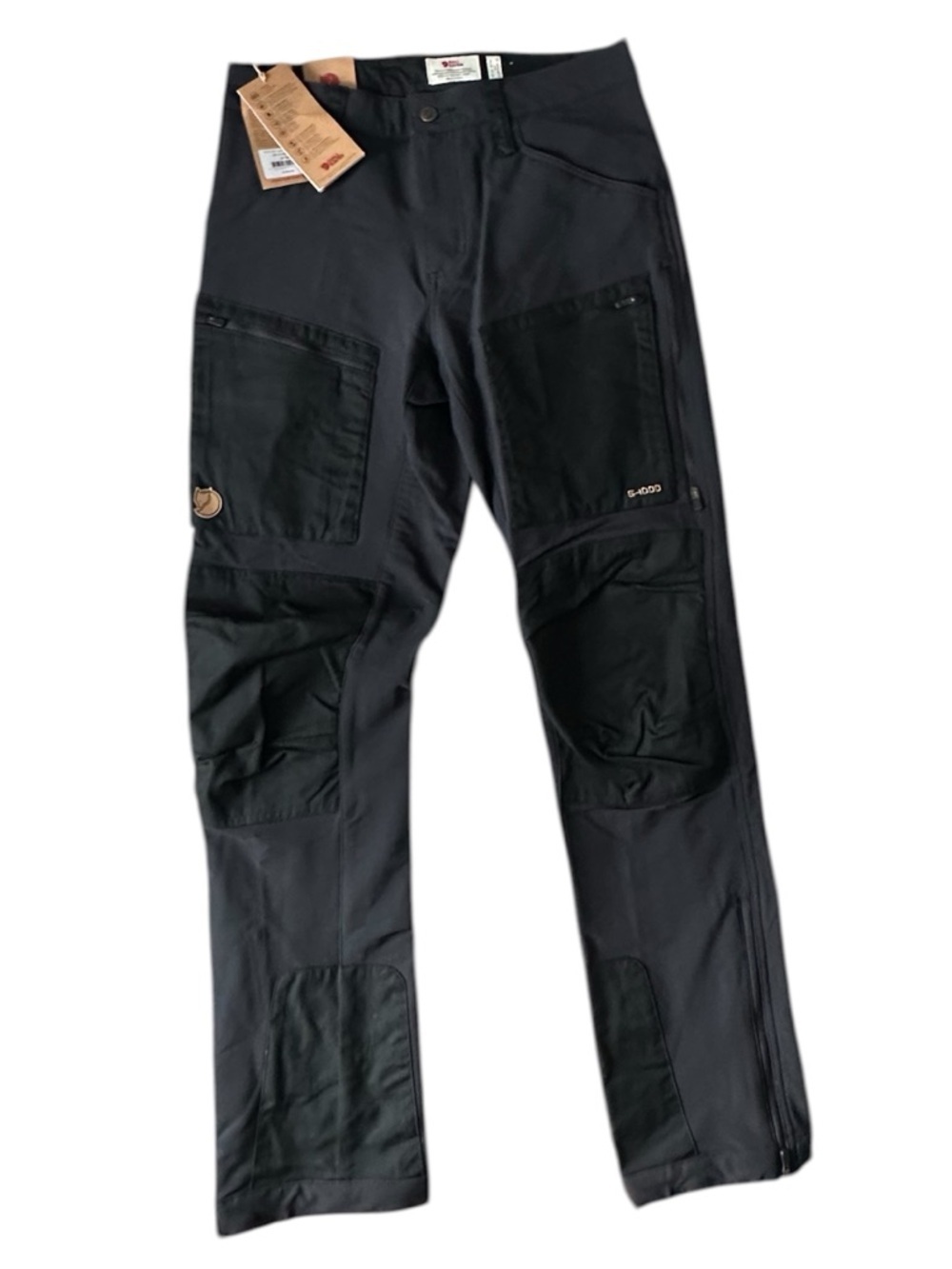 Fjällräven Keb Agile Winter Trousers Pants Black Men’s 30x32 NWT Trekking Hiking - Picture 3 of 7